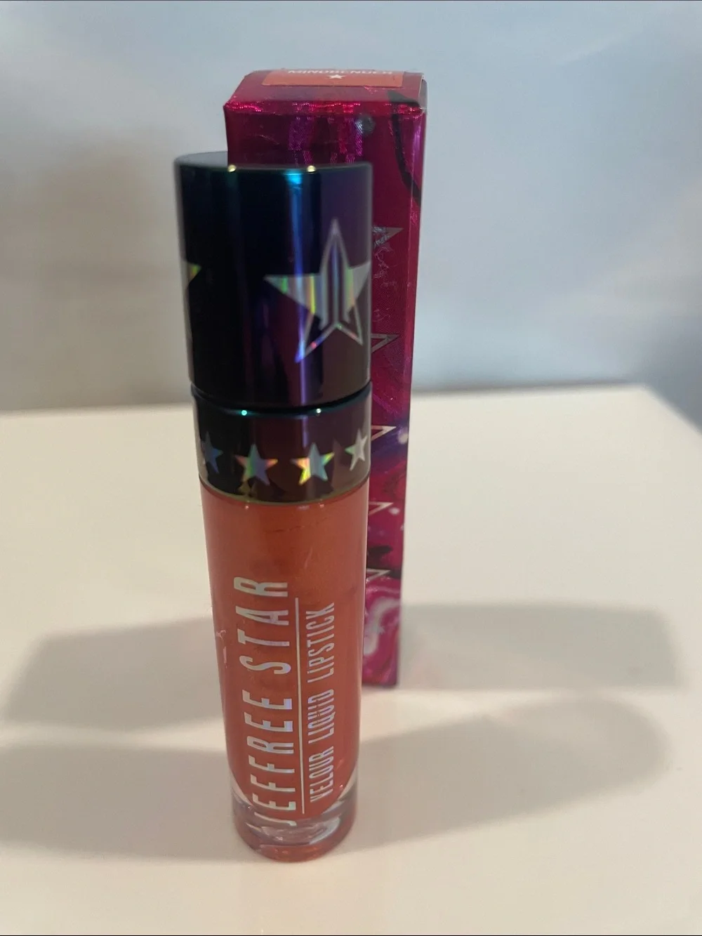 Jeffree Star ⭐️ Mindbender Metallic Orange Velour Liquid Lipstick